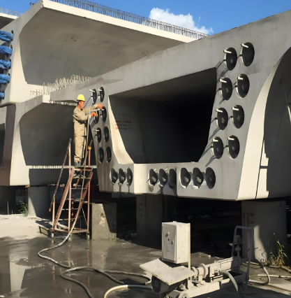 金塔压浆料施工流程及注意事项